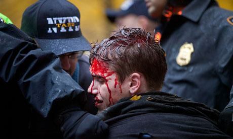 Roman batut Occupy Wall Street